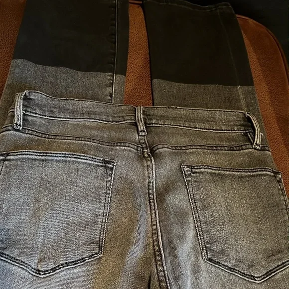 Frame LeHigh Straight Sleepy Hollow Two-Tone Jeans              *All jeans BOGO* - Picture 15 of 16